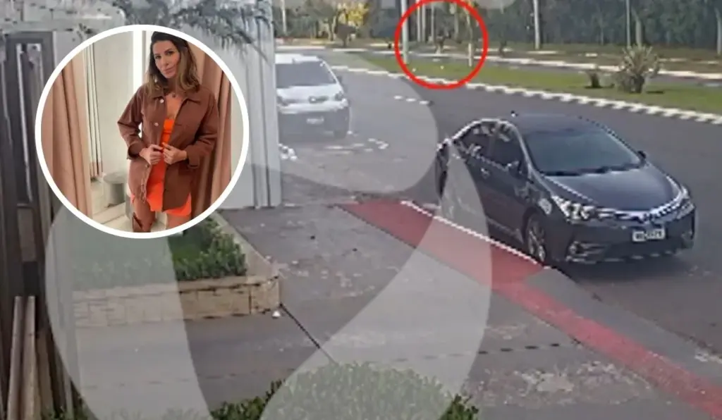 Vídeo mostra momento exato em que ciclista é atropelada em Camburi; assista!