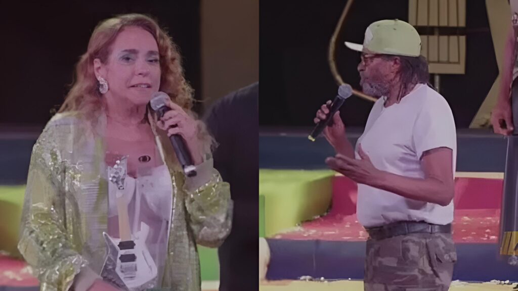 Daniela Mercury insinua que cantor é agressor de mulheres e gera climão em premiação; veja vídeo