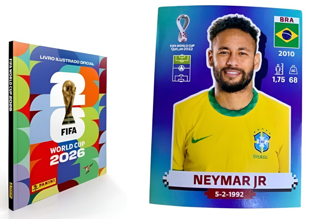 Neymar (Foto: Panini/Divulgação)