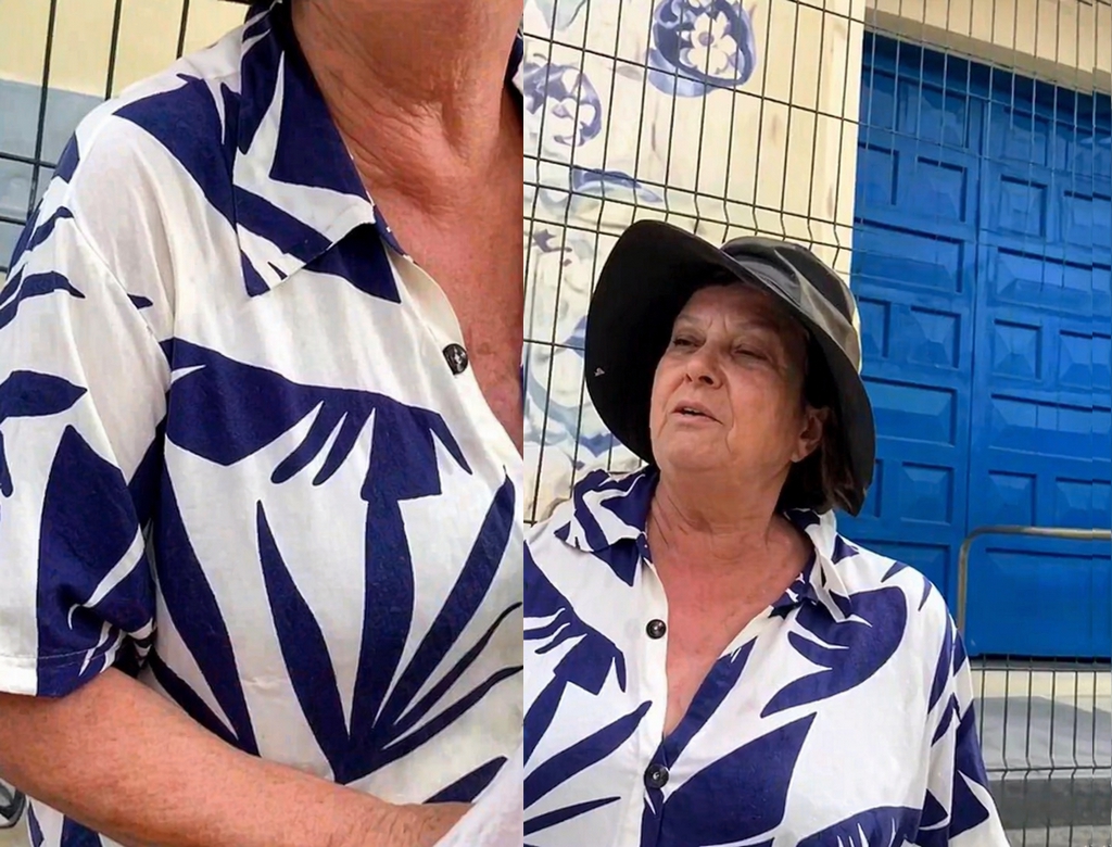 Turista (foto Reprodução Redes Sociais) 