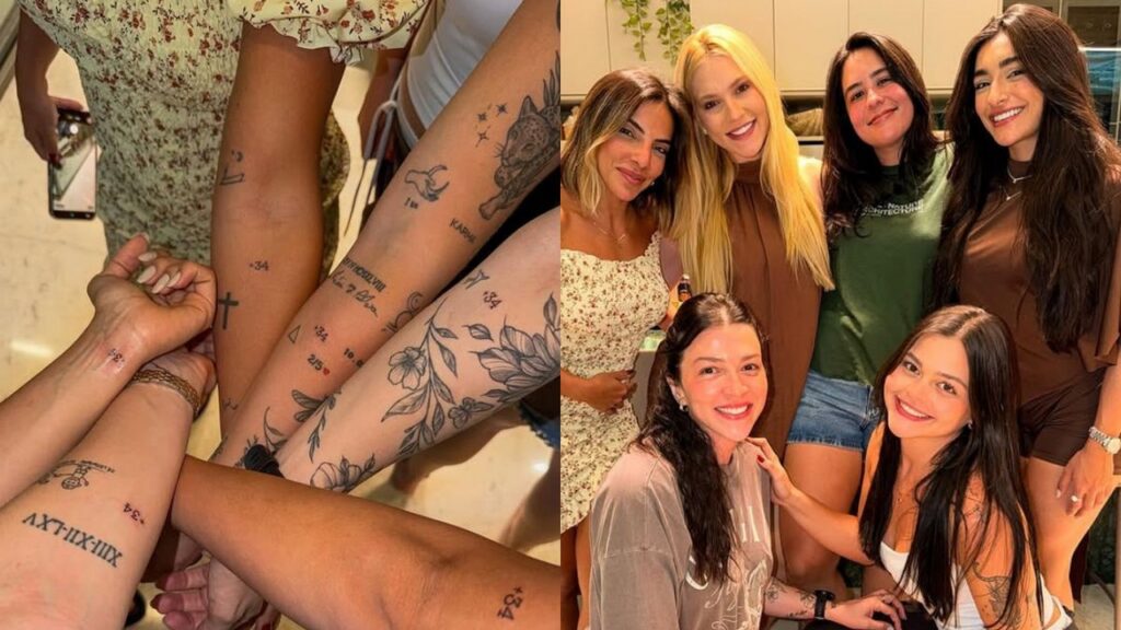 Virginia Fonseca e amigas (Foto Reprodução Redes Sociais) 
