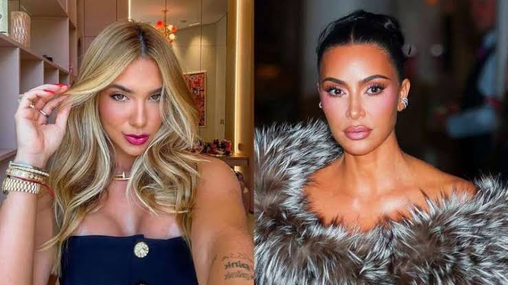 Virginia ganha presente de Kim Kardashian; veja vídeo