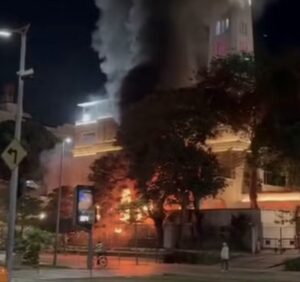 Grave incêndio atinge edifício Touring, palco do Rio Fashion Week; Veja Vídeo