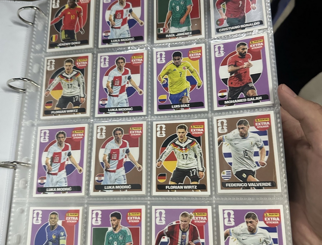 Álbum de figurinhas da Copa (Foto Reprodução Redes Sociais)