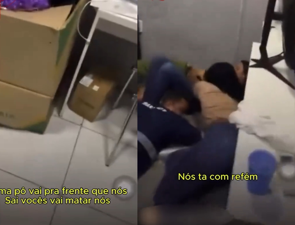 Assalto (foto Reprodução Redes Sociais) 