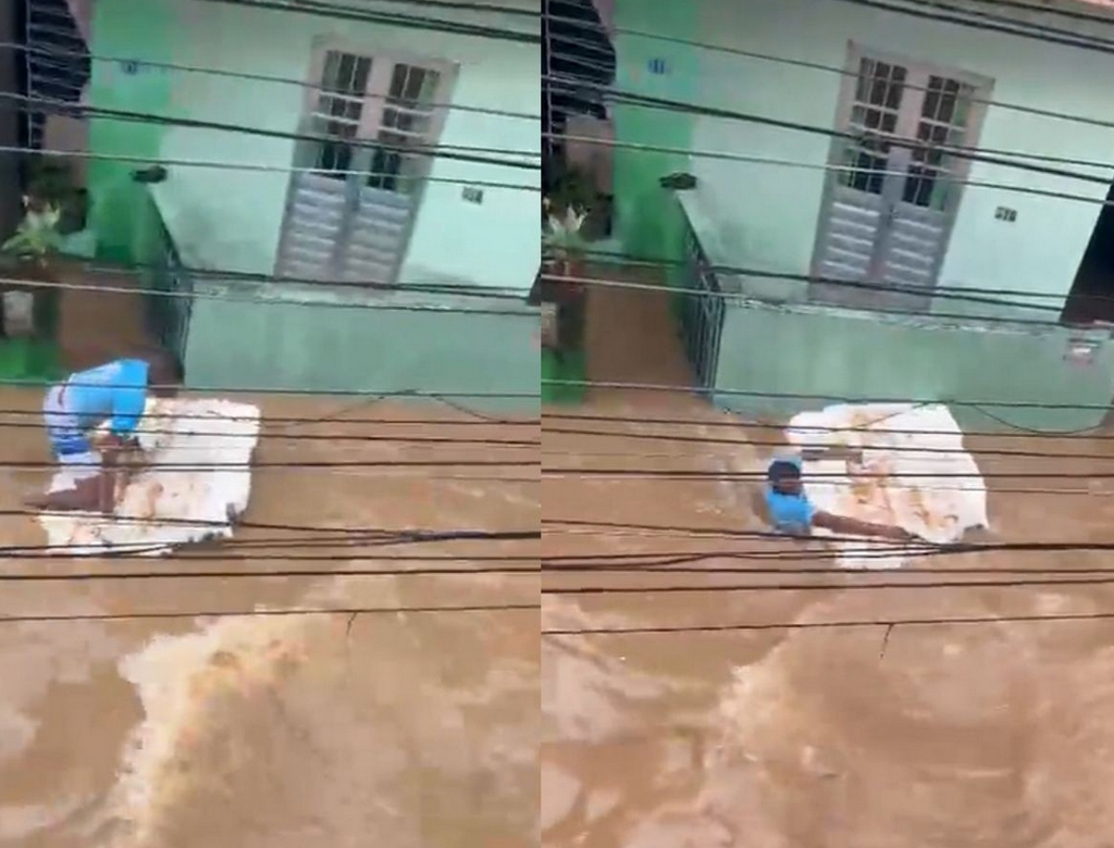 Chuva (Foto Reprodução Redes Sociais)