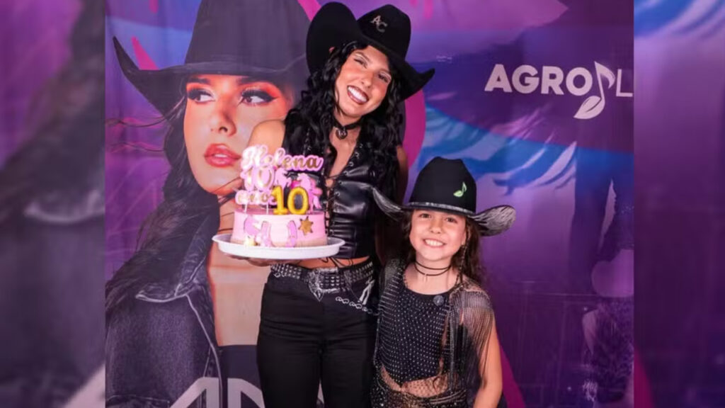 Ana Castela surpreende fã de 10 anos com festa no camarim; veja vídeo