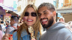Virginia e Zé Felipe são flagrados juntos em praia de Miami após término com Vini Jr.; veja