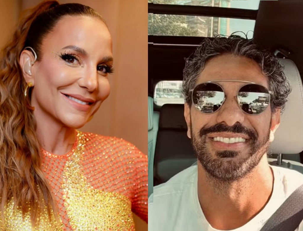 Ivete Sangalo e empresário (foto Reprodução Redes Sociais)