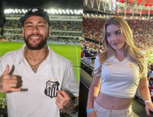 Neymar e Laura Von Paumgartten (Foto Reprodução Redes Sociais)