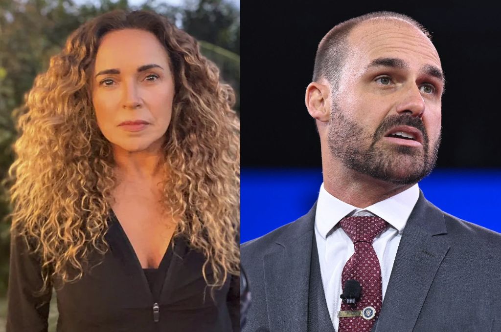Daniela Mercury cobra que STF analise ação contra Eduardo Bolsonaro