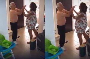 VÍDEO: Ex-diretor de petrolífera agrediu esposa dentro de casa