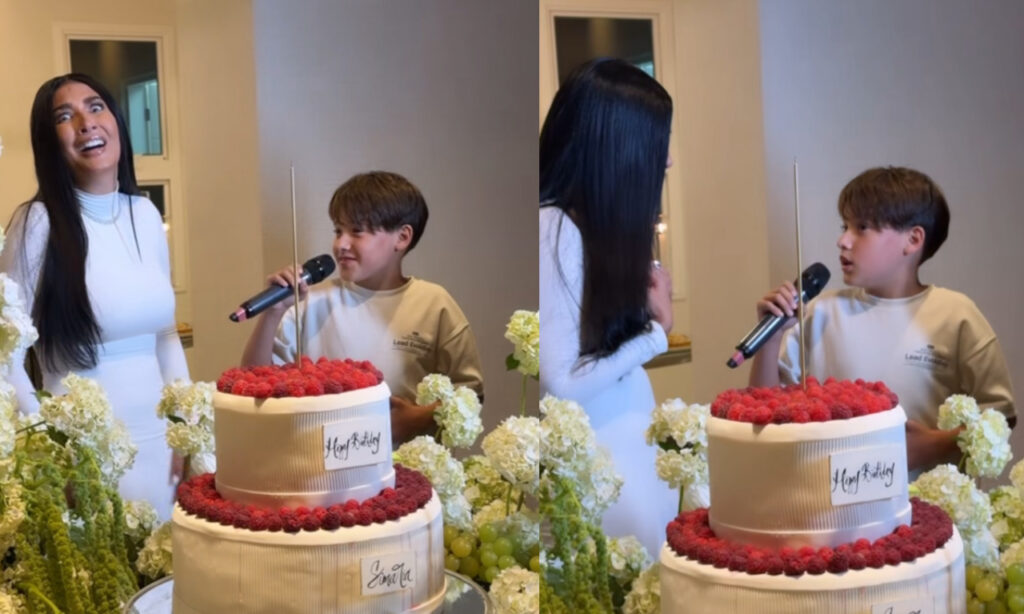 Filho de Simaria faz pedido inesperado durante aniversário da cantora e surpreende convidados