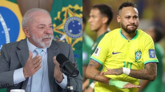 Lula brinca com Neymar e chama atacante de “jogador home office” durante evento; veja vídeo
