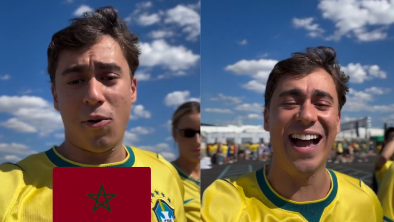 Nikolas Ferreira faz provocação envolvendo PT e Brasil x Marrocos; veja vídeo
