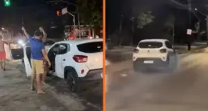 Motorista bêbada atropela grávida, tenta fugir e acaba presa após perseguição; Veja vídeo