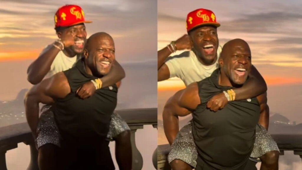 Terry Crews se declara a Vini Jr. após primeiro encontro: “Irmão mais novo”
