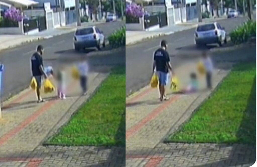 Pai que chutou filha de 3 anos no rosto é preso no Paraná após repercussão de vídeo