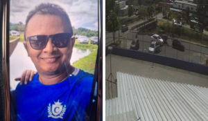Câmeras registram momento em que policial é baleado em Manaus; assista!