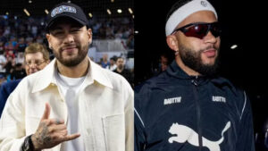 Saiba qual proposta Memphis Depay fez a Neymar durante live com o filho