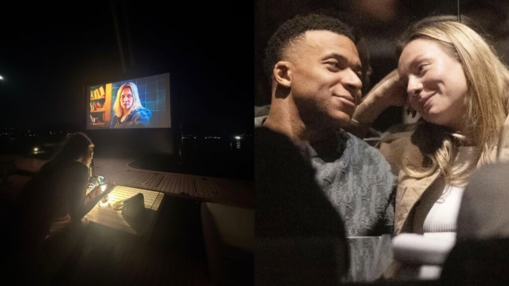 Mbappé aparece assistindo filme sobre Elize Matsunaga com namorada