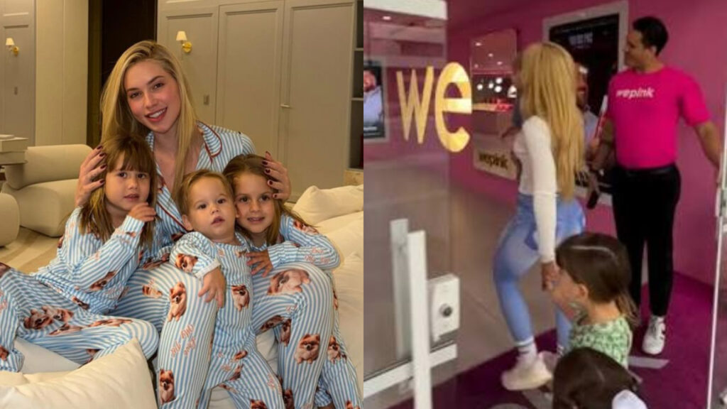 Virginia leva filhos a Wepink para escolher presente de Zé Felipe no Dia dos Pais; veja vídeo
