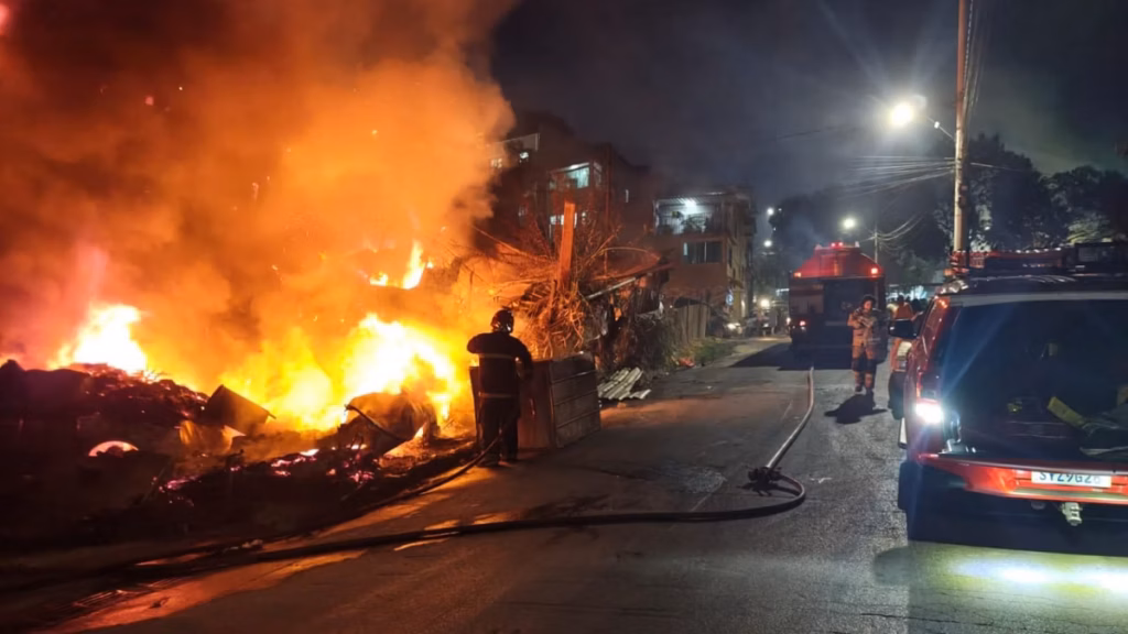 Incêndios causam destruição na região Nordeste de BH; VEJA VÍDEO!