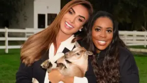 Nicole Bahls batiza novo cabrito como Vini Jr. e revela motivo da homenagem
