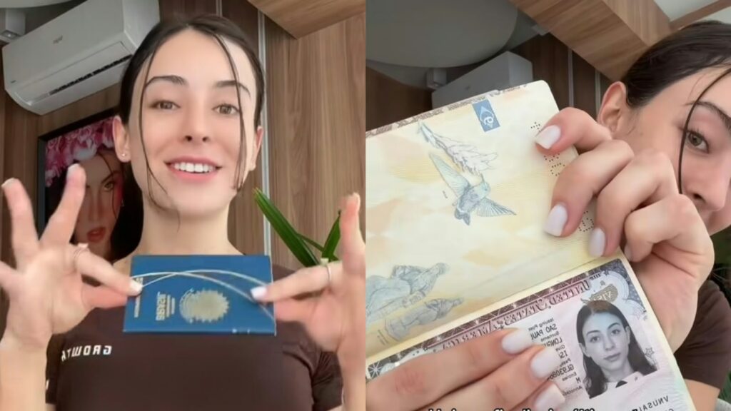 Bella Longuinho reage a visto americano com gênero masculino; veja o que ela disse