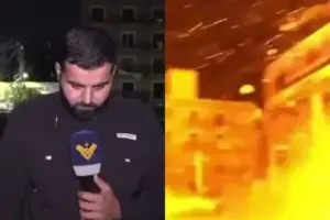 Jornalista é atingido por míssil em transmissão ao vivo no Líbano; VEJA VÍDEO!