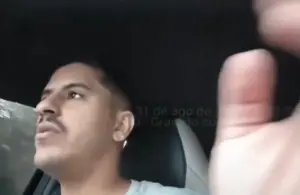 Passageira da tesourada em motorista de aplicativo; VEJA VÍDEO!