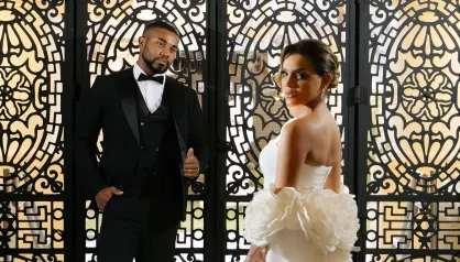 Davi Brito se emociona no altar e chora ao receber Emily Araújo; veja