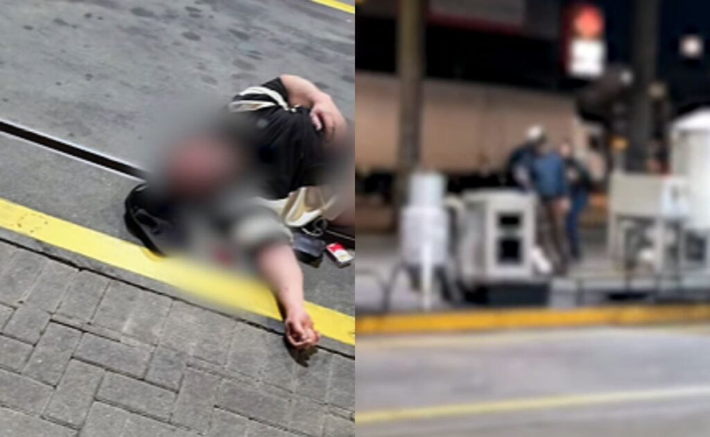 Homem vai comprar cigarro em posto e é espancado por três pessoas; VEJA VÍDEO!