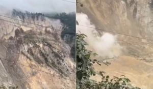 Montanha desaba no Nepal durante chuvas trágicas; veja vídeo