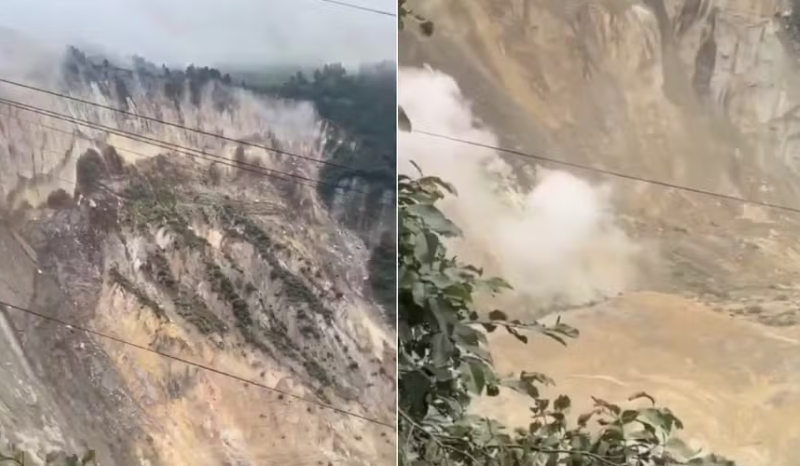 Montanha desaba no Nepal durante chuvas trágicas; veja vídeo