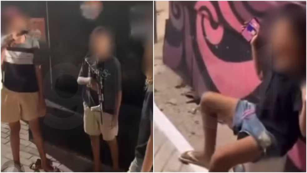 VÍDEO: Dois adolescentes são baleados por policiais enquanto gravavam ‘novelinha’ com temática de crime