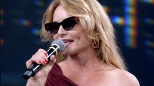 Rita Guedes chora durante avaliação feita na ‘Dança dos Famosos’: ‘Poxa’