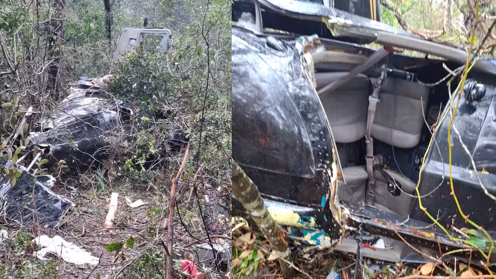 Destroços do helicóptero de Rick Sollo são liberados para retirada