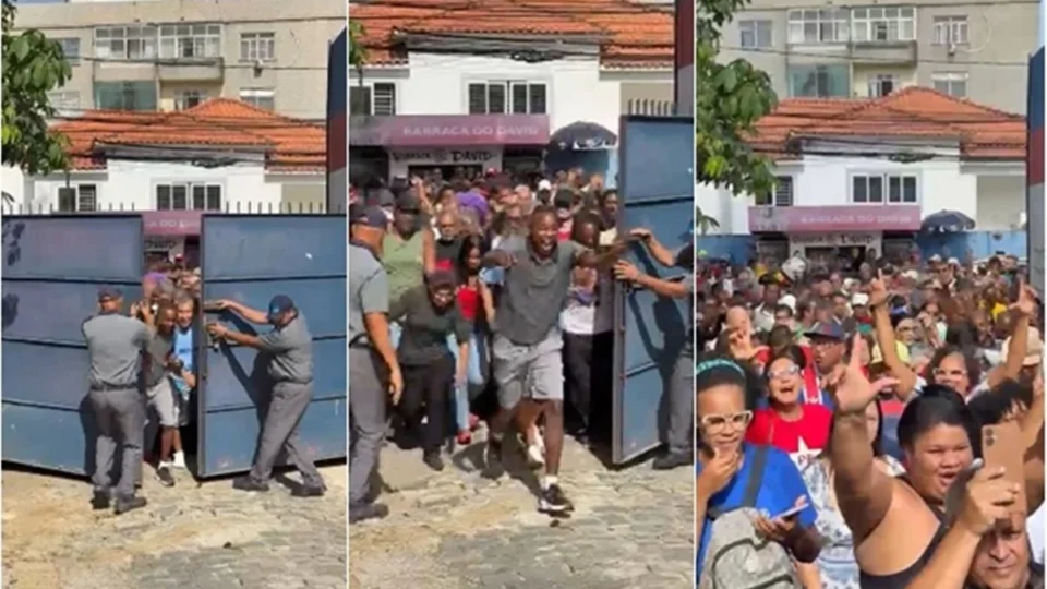 Multidão corre para votar após abertura de portões em colégio eleitoral de Salvador; VEJA VÍDEO!