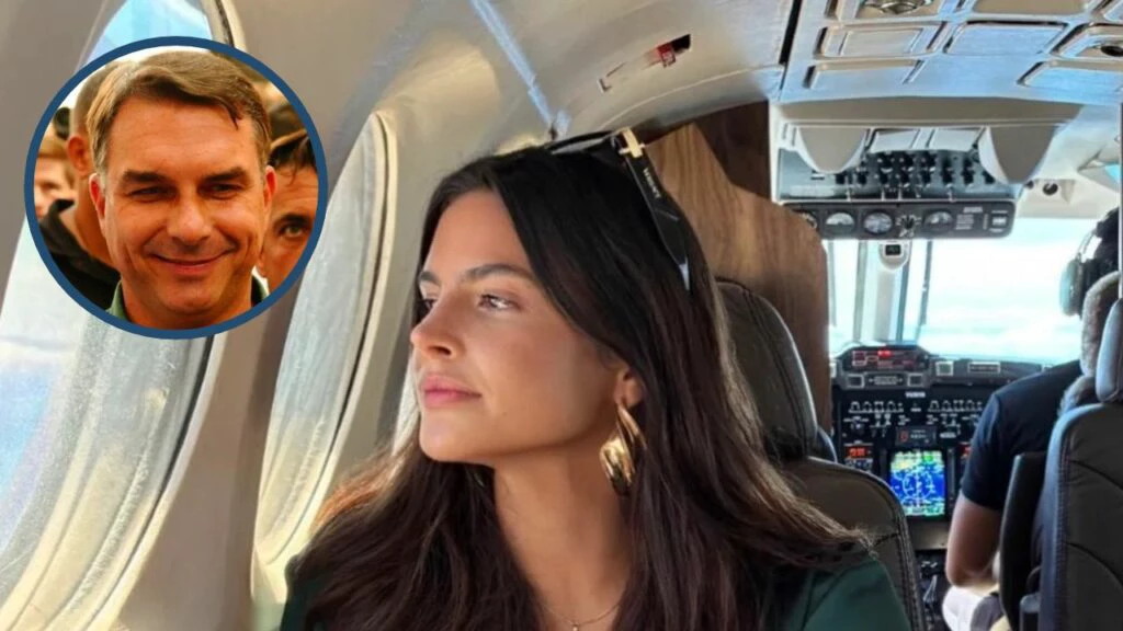 Influencer dos EUA oferece avião a Flávio: “Se precisar, me avise”