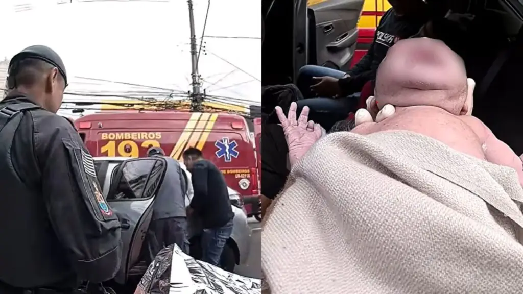 Boliviana dá à luz dentro de carro no centro de SP; VEJA VÍDEO
