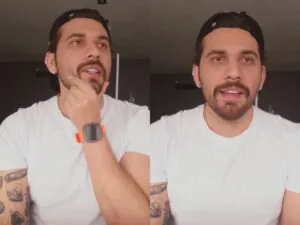 Gustavo Mioto reage após suposta leitura labial de conversa entre mãe e Ana Castela