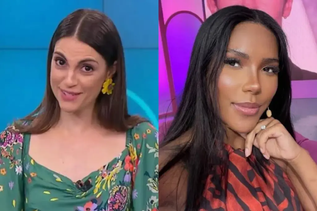 Chris Flores aconselha Carol Lekker após polêmica durante programa ao vivo