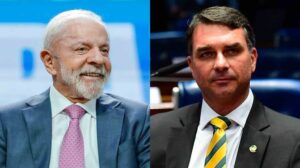 Lula e Flávio Bolsonaro se enfrentam no 2º turno