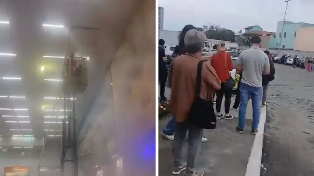 Incêndio atinge gigante atacadista de SC e supermercado precisa ser evacuado; VEJA VÍDEO