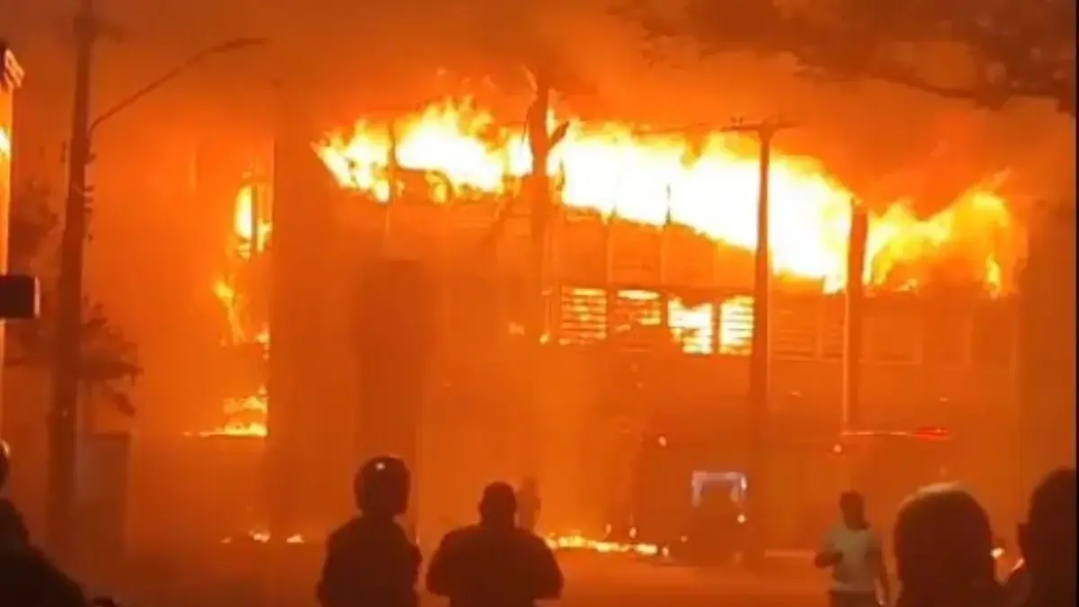 Incêndio atinge prédio da UFPE e destrói amostras de pesquisas; veja vídeo