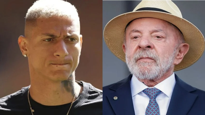 Richarlison coloca Lula ao lado de Neymar em tatuagem feita por IA e craque reage