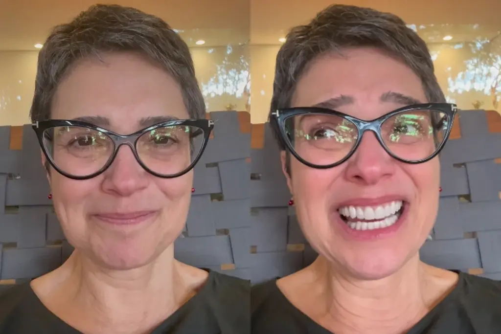 Sandra Annenberg chora ao falar da importância do voto nas eleições