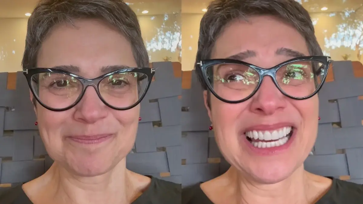 Sandra Annenberg chora ao falar da importância do voto nas eleições