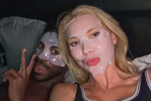 Virginia Fonseca mostra momento com skincare ao lado de Vini Jr.; veja